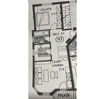 Ruhige 2-Zimmer-Wohnung mit Balkon + Stellplatz | 56,6 m² - Crailsheim