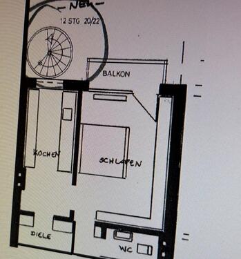 Foto - 1 Zimmer Etagenwohnung zur Miete in Köln