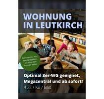 Wohnung - WG geeignet und super zentral - Leutkirch im Allgäu