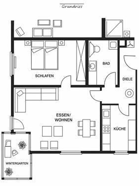Foto - 2.5 Zimmer Etagenwohnung in Gelsenkirchen