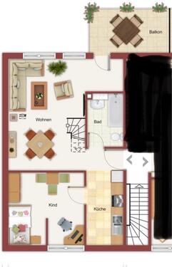 Foto - 2 Zimmer Etagenwohnung zur Miete in Penzlin