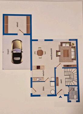 Foto - 4 Zimmer Doppelhaushälfte in Diepholz
