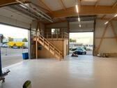 Foto - Halle Gewerbehalle Werkstatt Industrie PKW Auto LKW 525 m2