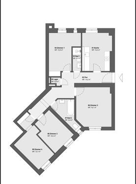 Foto - 4 Zimmer Etagenwohnung zur Miete in Berlin