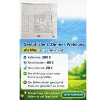 Dachgeschosswohnung in 37339 Worbis ab Mai zu vermieten - Breitenworbis