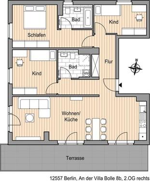 Foto - Etagenwohnung zur Miete in Berlin