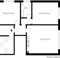 Modern, Hell u. Zentral-3 Zimmer-100qm inkl.Küche in Ebingen - Albstadt
