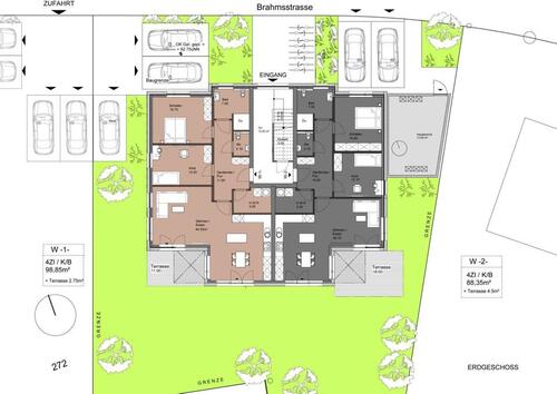 Foto - 3.5 Zimmer Erdgeschoßwohnung in Herford