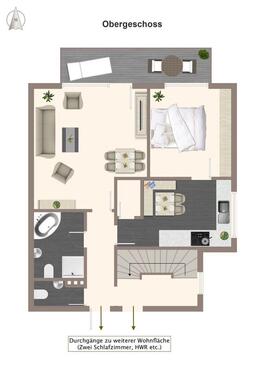 Foto - 2 Zimmer Erdgeschoßwohnung zur Miete in Menslage