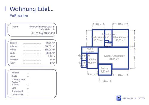 Foto - Etagenwohnung zur Miete in Dortmund