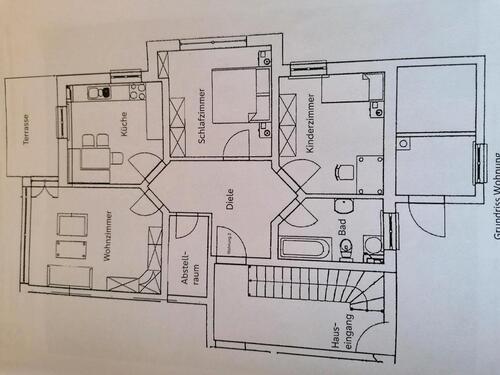 Foto - 3 Zimmer Erdgeschoßwohnung in Aldersbach