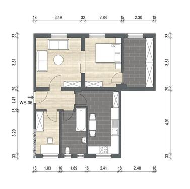 Foto - 3,5-Zimmer-Wohnung in ruhiger Lage von Bad Rodach (Landkreis Coburg)