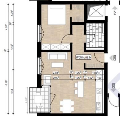 Foto - Wohnung Herford, Uhlenbachviertel, 780 EUR kalt