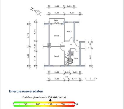 Foto - 3 Zimmer Etagenwohnung zur Miete in Hamburg