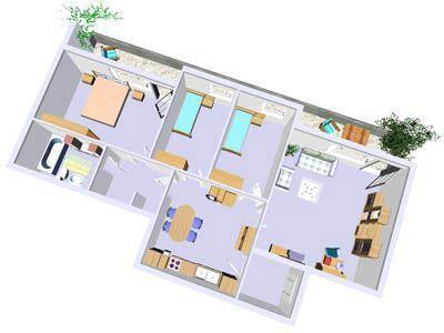 Foto - 4 Zimmer Dachgeschoßwohnung zur Miete in Kiel