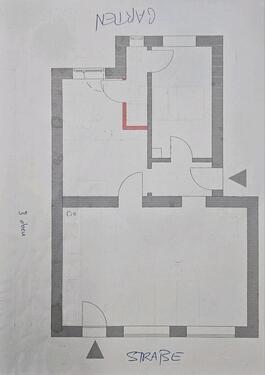 Foto - Alsenstraße: Gewerbe Wohnen im Erdgeschoss