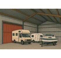 Auto Motorrad Stellplatz Halle - 80,00 EUR Miete, in Sprendlingen (PLZ: 55576)