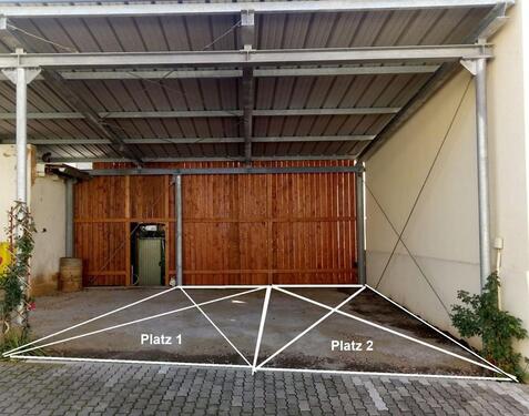 Foto - Stellplatz für Wohnmobil unter Carport zu vermieten