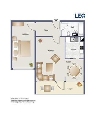 Foto - 2 Zimmer Etagenwohnung zur Miete in Braunschweig