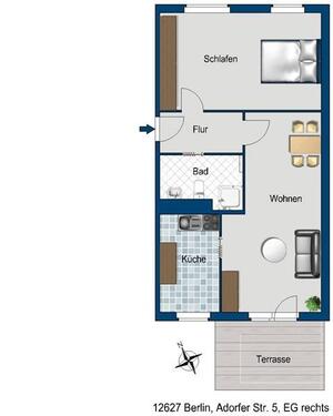 Foto - Etagenwohnung zur Miete in Berlin