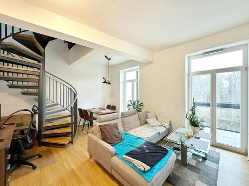 Foto - Schicke 2-Zimmer-Maisonette-Wohnung in gepflegter Wohnlage!