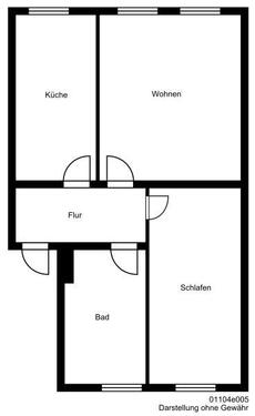 Foto - Etagenwohnung in Köthen (Anhalt)