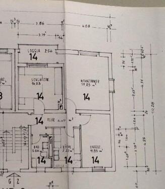 Foto - 3 Zimmer Wohnung mit Balkon in Kemel zu vermieten