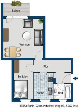 Foto - Etagenwohnung zur Miete in Berlin