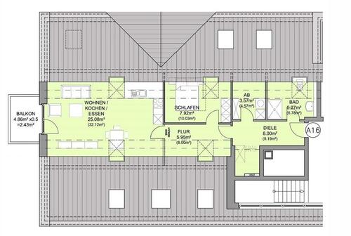 Foto - Attraktive 2-Zimmer-Neubau-Wohnung