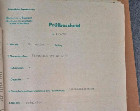 Foto - Eigenheim Einfamilienhaus EW 65 B 879qm Grundstück OT Podelwitz