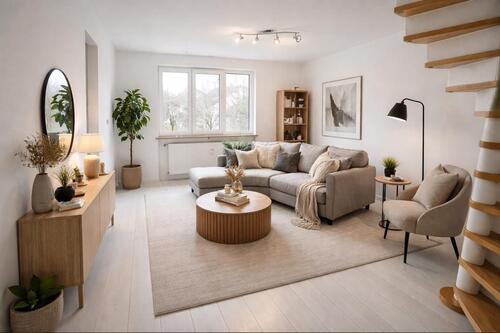 Foto - Charmante vier Zimmer Maisonette Wohnung