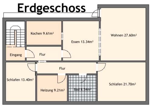 Foto - 2 Zimmer Etagenwohnung zur Miete in Flieden