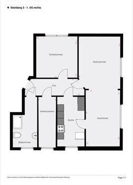 Foto - Schöne und helle 2,5 Zimmerwohnung in Dassendorf