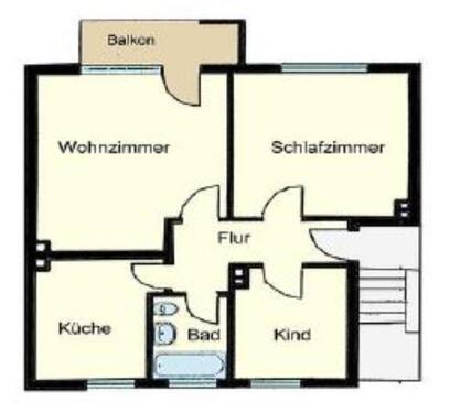 Foto - 3 Zimmer Etagenwohnung zur Miete in Soest