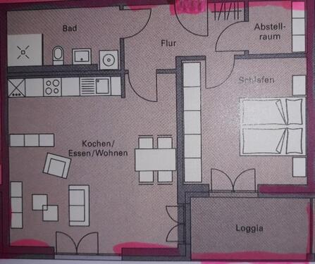 Foto - TOP-INVEST im Speckgürtel Regensburg, 2-Zi-Whg, ca.65m², Pentling