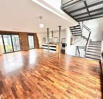 Schöne große 2,5 Zimmer Gallerie Wohnung mit Dachterrasse im Schlachthof Offenbach - Offenbach am Main Bieberer Berg