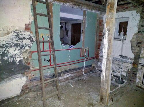 Foto - Doppelhaus, Rohbau - 399,00 EUR Kaltmiete,