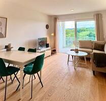 Neubau - 3 Zimmer Wohnung mit Moselblick möbliert zur Kurzzeitmiete - Trier Feyen-Weismark