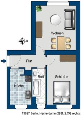 Foto - Etagenwohnung zur Miete in Berlin
