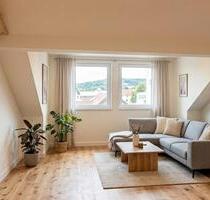 Neue lichtdurchflutete moderne DG-Wohnung mit Terrasse in Schney - Bad Staffelstein
