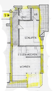 Foto - DG-WOHNUNG in zentraler Sackgassen-Lage
