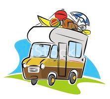 Foto - Wohnmobil- oder Wohnwagen -Stellplatz