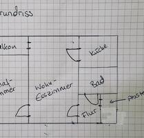 2-Zimmer-EG-Wohnung mit Balkon – ruhige Lage Siegen-Weidenau