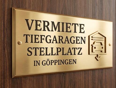 Foto - Stellplatz Tiefgarage Parkplatz Garage in Göppingen Zentrum