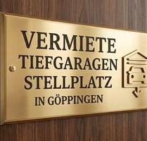 Stellplatz Tiefgarage Parkplatz Garage in Göppingen Zentrum