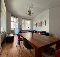 Rental for temporary use - All incl. - fully equip beautiful 3 room flat in a well-kept old building - Berlin Neukölln