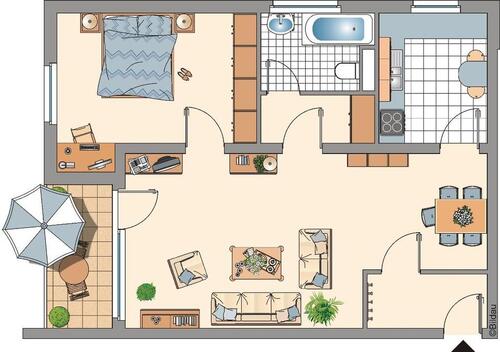 Foto - Etagenwohnung in Heiligenhaus zur Miete