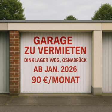 Foto - Garage am Dinklager Weg in Osnabrück zu vermieten