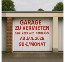 Garage am Dinklager Weg in Osnabrück zu vermieten - Hagen am Teutoburger Wald