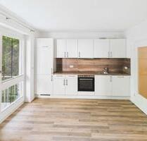 Moderne 1-Zimmer-Wohnung mit Einbauküche und Terrasse - Rotenburg an der Fulda